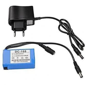 DC- 168 12V 1800mAh batería recargable de litio para la cámara de CCTV