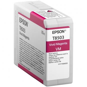 Epson T8503 Original Vivid Magenta Ink Cartridge