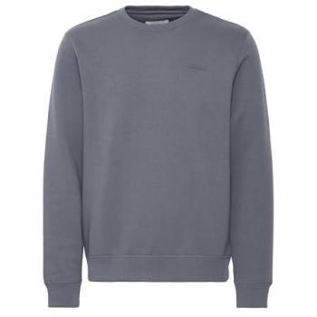 Sudadera Blend Downton Gris Oscuro para Hombre, Talla M, 50% Algodón y 50% Poliéster, Corte Regular, Cuello Redondo