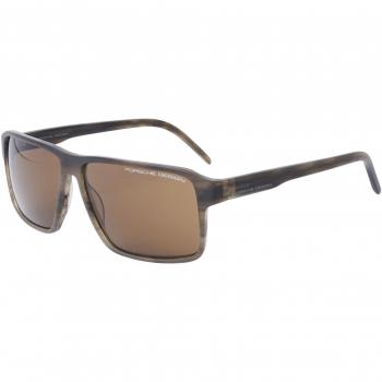 Porsche Design P8634 D Men's Grey Sunglasses 57mm