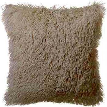 UNIMASA Cojín de Pelo Blanco de Microfibra Infantil para Dormitorio de 45x45 Child
