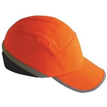 Gorra de Seguridad Hi-Vis Naranja con Visera Larga Portwest PW79
