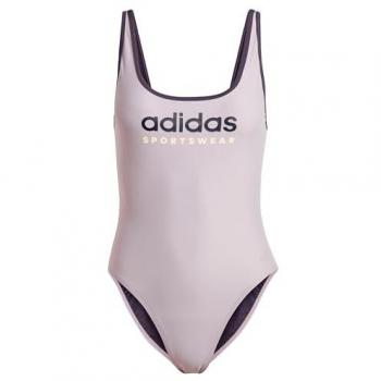 Bañador adidas Sportswear U-Back lila mujer - Talla 40