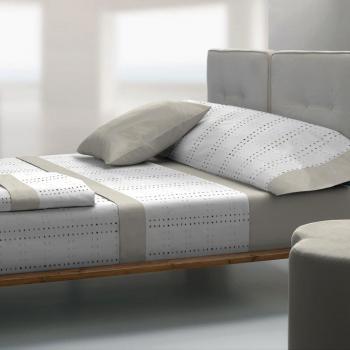 Tolrà T0941 - Juego de sabanas 3 piezas de franela 100% algodón para cama de 150, color beige