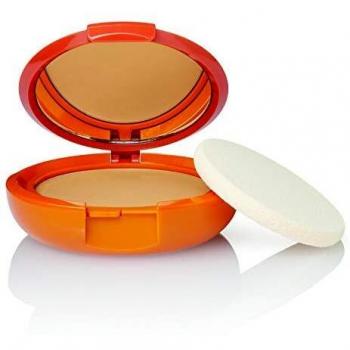 Rilastil Sun System - Base Compacta con Spf 50+, Corrige Imperfecciones y Unifica el Tono, Resistente al Agua, Tono Beige, 10 Gramos