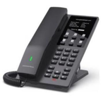 Grandstream GHP621W Teléfono IP Negro 2 Líneas LCD Wifi
