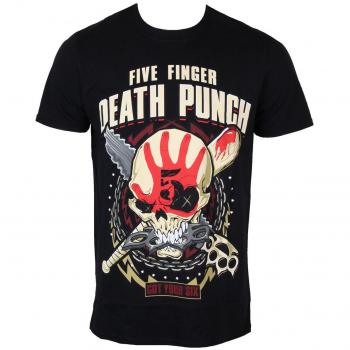 Five Finger Death Punch Zombie Kill Metal T-Shirt for Men - ROCK OFF L