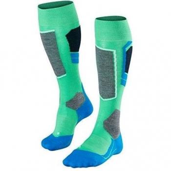 FALKE Medias SK4, otoño/invierno, hombre, color green island, tamaño 44-45