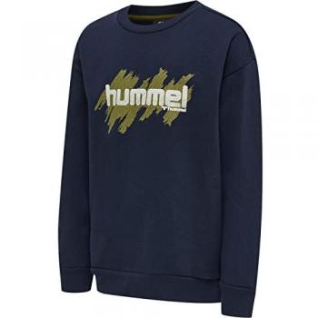 Hummel Jarrie Kids Sweatshirt - Unisex, Black, Size 10 Years