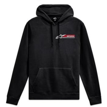 Alpinestars Black Hoodie with Cap and Small Size