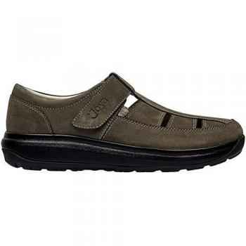 Joya Fisherman Closed Comfort Sandals | Authentic Nubuck Leather | Men's Slip-On | Desert Color