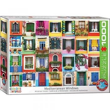 Eurographics Mediterranean Windows Puzzle - 1000 Pieces