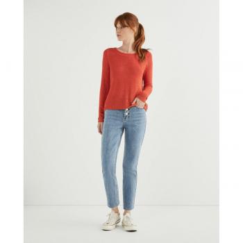 Jersey de mujer de manga larga y cuello redondo Only