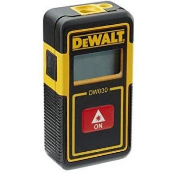 DeWalt DW030PL-XJ - Medidor láser de bolsillo, 9 metros, batería de litio integrada