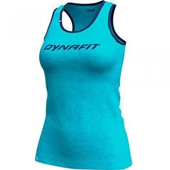 DYNAFIT 24/7 Drirelease Black Out Melange 2021 - Camiseta sin mangas para mujer, Mujer, Silvretta Melange., large