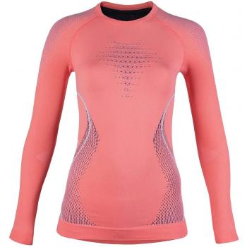 Camiseta interior UYN Evolutyon manga larga femenina rosa