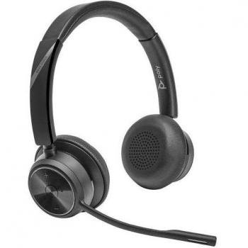 Auriculares con Micrófono Poly Savi 7420, Estéreo, DECT, Color Negro, Frecuencia 18801900 MHz