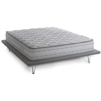 Colchón Individual Ofelia - Viscoelástico y Muelles Ensacados, 100% Made in Italy, Antiácaros e Hipoalergénico, 80x190 cm, Altura 26 cm