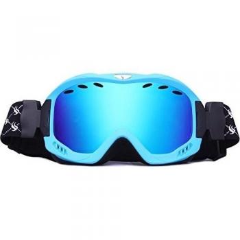Benice? snow-2900 profesional Gafas de esquí antiniebla UV Revo Espejo azul SNOW-2903