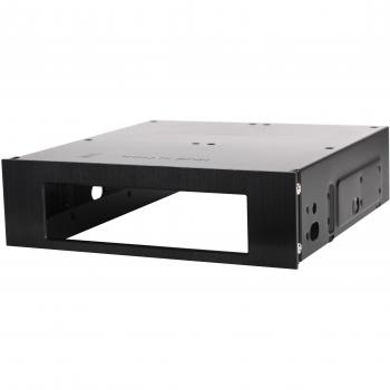 SilverStone SST-FP55B - 5,25” a 3,5” + 2x 2,5” alu. Bahía frontal con bracket adaptador, negro