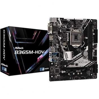 Placa Base Micro ATX ASRock B365M-HDV, Intel LGA 1151, DDR4 Compatible