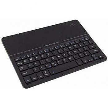 Fusutonus funda para samsung galaxy tab s5e t720 t725 qwerty layout teclado desmontable con retroiluminacion de 7 colores y funda de piel sintetica para 2019 galaxy 105 t720 t725 z negro