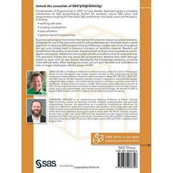 SAS® Programming Essentials: A Case Studies Approach Guide