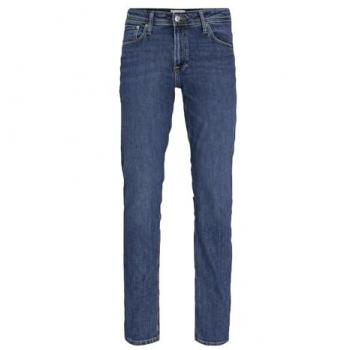 Jack & Jones Men's Straight Leg Clark Original 379 Jeans - Blue Denim, Regular Fit, Size 31/34