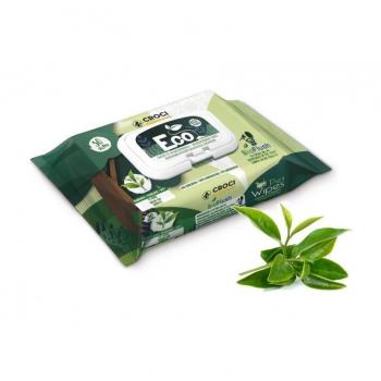 Nayeco ECOline Toallitas Húmedas de Té Verde y Clorhexidina 30 Unidades