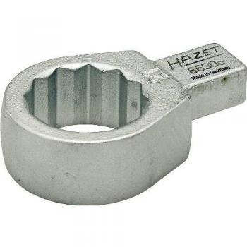 Cabeza de llave de estrella Hazet 6630D-15 con cuadrado insertable de 14 x 18 mm y perfil de tracción hexagonal doble exterior de 15 mm
