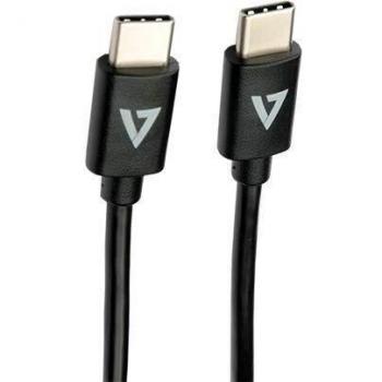 V7 V7USB2C-2M Cable USB USB 2.0 USB-C - Negro