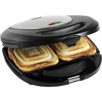 Bestron Asm8010 Sandwicheras, Plancha, Negro/Gris
