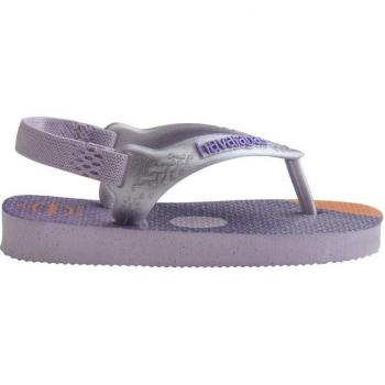 Chanclas de dedo de bebés Baby Palette Glow Havaianas - Violeta
