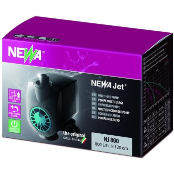 Bomba multifunción Newa Jet 800 - 800L/h - Dimensiones: 47x73xH78,5mm - Accesorios incluidos