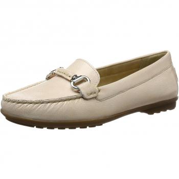 Geox D Elidia B, Mocasines para Mujer, Rosa