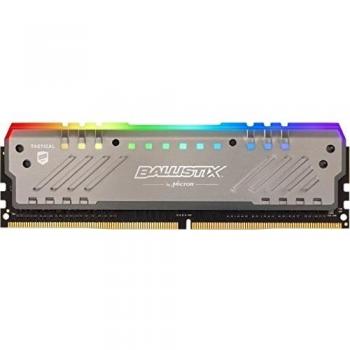 Crucial Ballistix Tactical Tracer BLT8G4D32AET4K RGB, 3200 MHz, DDR4, DRAM, Memoria Gamer para ordenadores de sobremesa, 8GB, CL16