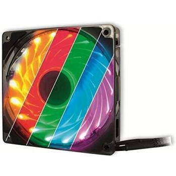 Inter-Tech L-12025 Aura Carcasa del ordenador Ventilador 12 cm Negro