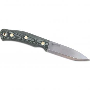 Casström No. 10 Sleipner Scandi Grind Forest Knife with Green Micarta Handle