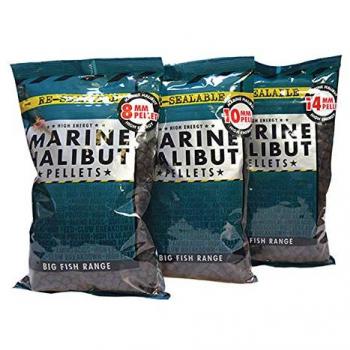 Dynamite Baits - Marine Halibut Pellets, color 6 mm, talla 900gr - 16 mm
