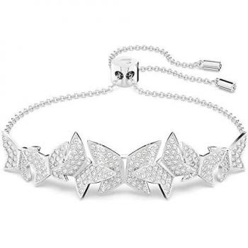 Swarovski Butterfly Bracelet Lilia White, Gray female, Size: ONE SIZE