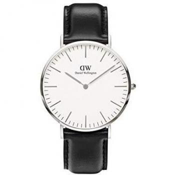 Daniel Wellington Reloj para Hombre de Cuarzo con Correa en Cuero DW00100020