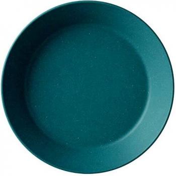 Plato hondo de melamina Bloom 22 cm color verde piedra Mepal