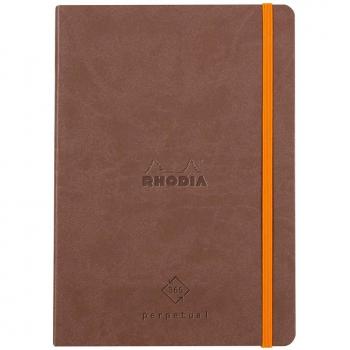 Perpetual A5 - Rhodia 117183C - Marrón Chocolate