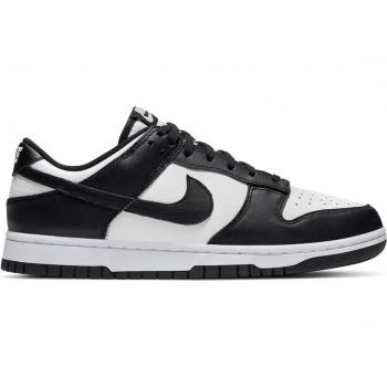 Nike Dunk Low Women's Shoes - White - Size: 5 / Nike Dunk Low Retro DD1503-101 Women's Black & White Leather Running Shoes - Size: 7.5