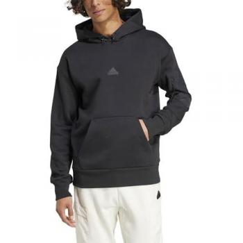 Sudadera con Capucha Adidas City Escape Fleece Hombre Talla L Color Negro