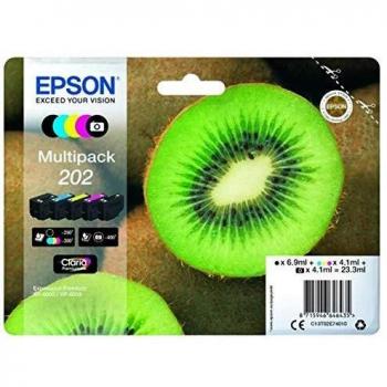 Epson C13T02E74010 - Original Cartuchos de Tinta, Color Multicolor 202 Válido para Epson Expression Premium XP-6000 / XP-6005