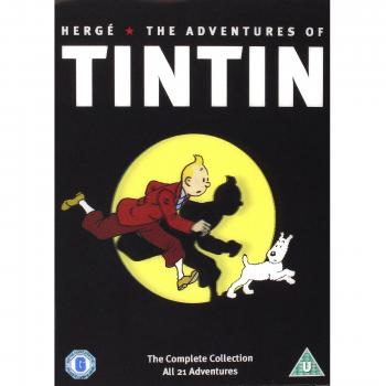 Caja de DVD Completa de Las Aventuras de Tintín - Región 2