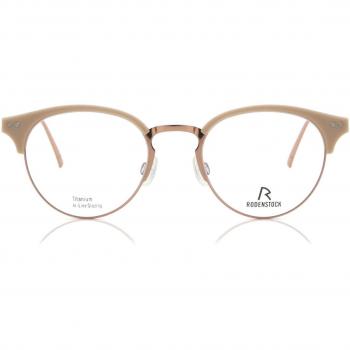 Armazones Rodenstock R7080 C para Mujer Marrones con Lentes Recetadas de 46