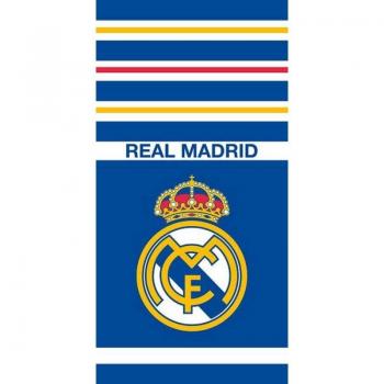 Toalla de Playa Microfibra Grande Real Madrid 70x140 cm 100% Poliéster