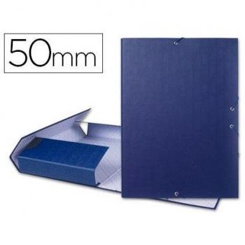 Carpeta Proyectos Lomo 5 Cm Azul